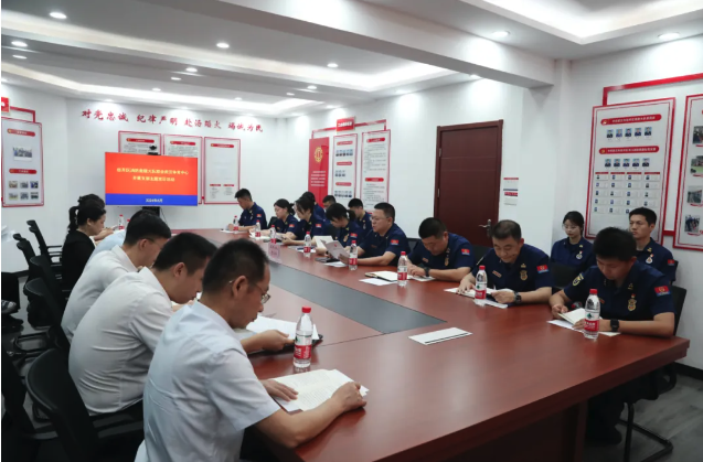 党建共建 互促互学——九游体育、区消防救援大队联合开展主题党日活动
