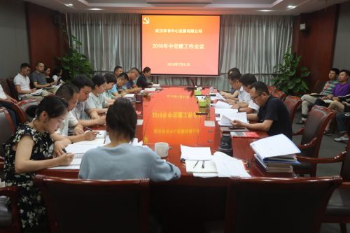 九游体育召开年中党建工作会(图1)