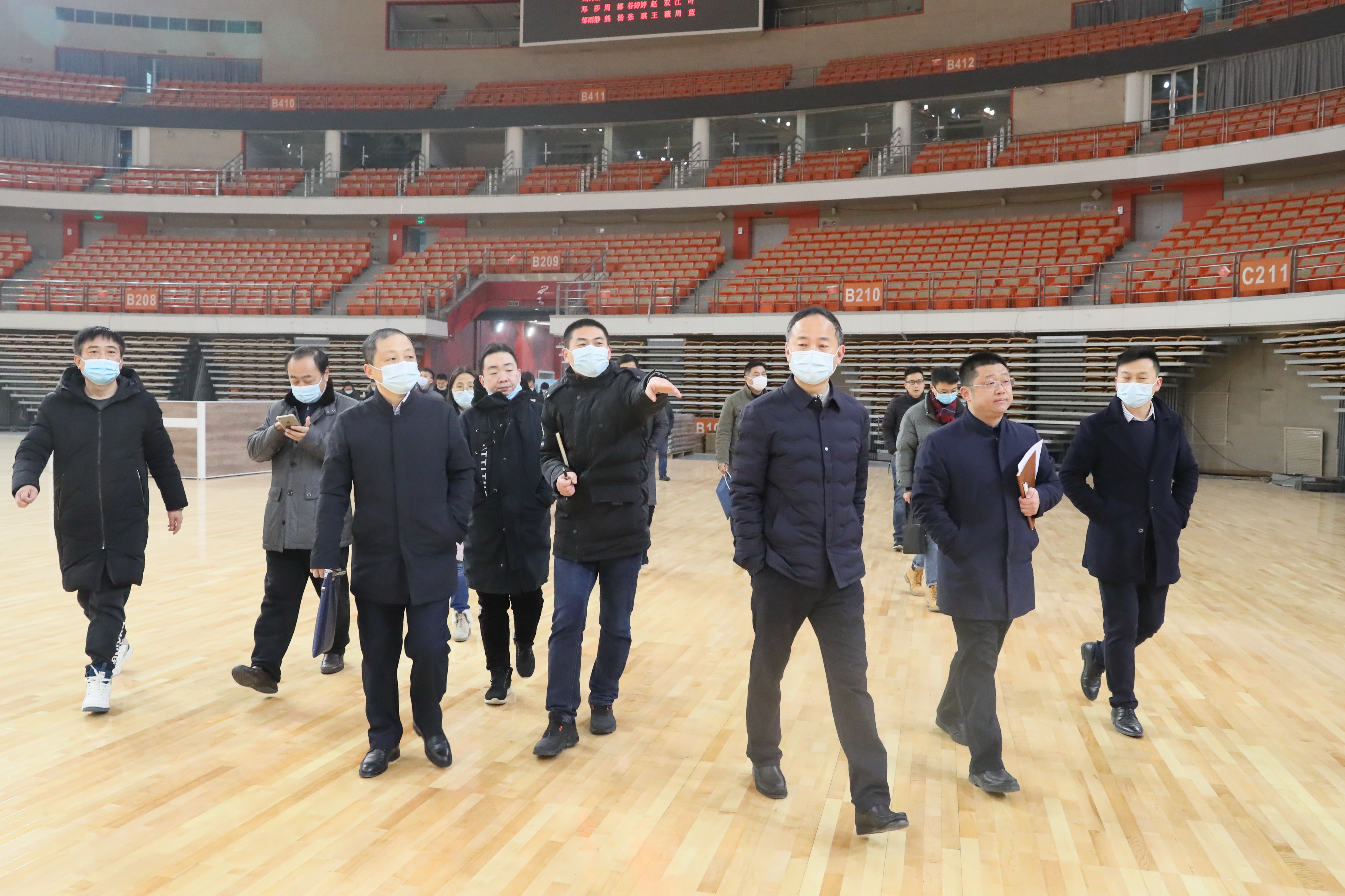 市纪委监委派驻市城建局纪检监察组调研九游体育平战结合改造项目(图4)