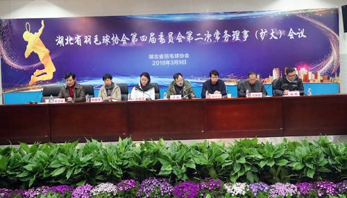省羽协常务理事会议在九游体育召开</br>赵芸蕾韩爱萍参加会议(图1)