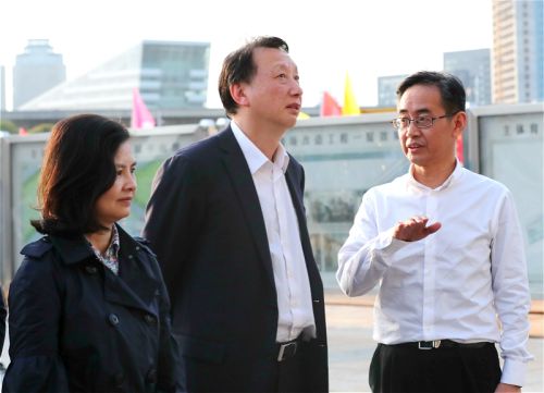 军运会执委会主任杨剑调研九游体育军运会场馆建设(图3)