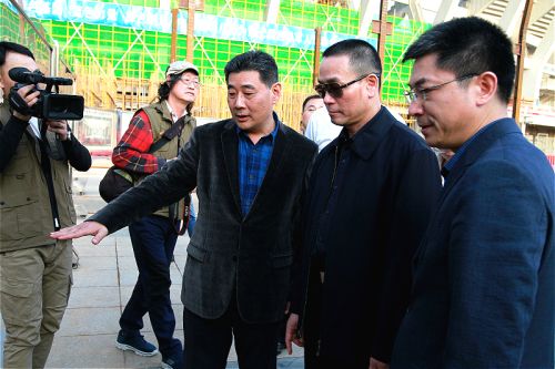 军运会执委会主任杨剑调研九游体育军运会场馆建设(图5)