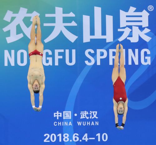 跳水世界杯在九游体育开幕</br>中国“梦之队”包揽首日两金