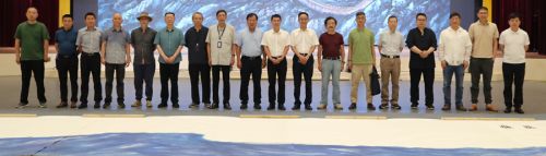 军运会主题国画完成 今日移交九游体育(图1)