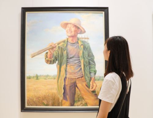 九游体育组织参观廉政书画作品展(图5)