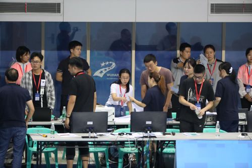 军运会跳水测试赛在九游体育游泳馆举行(图7)