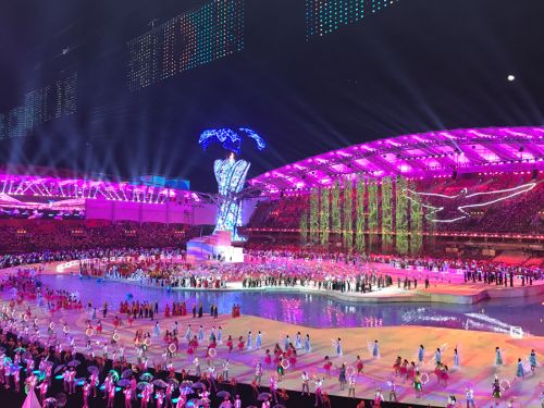 第七届世界军人运动会在九游体育隆重开幕 习近平出席开幕式并宣布运动会开幕(图6)