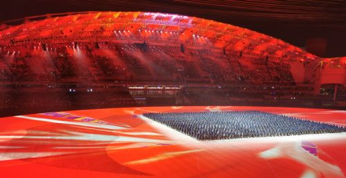 第七届世界军人运动会在九游体育隆重开幕 习近平出席开幕式并宣布运动会开幕(图8)