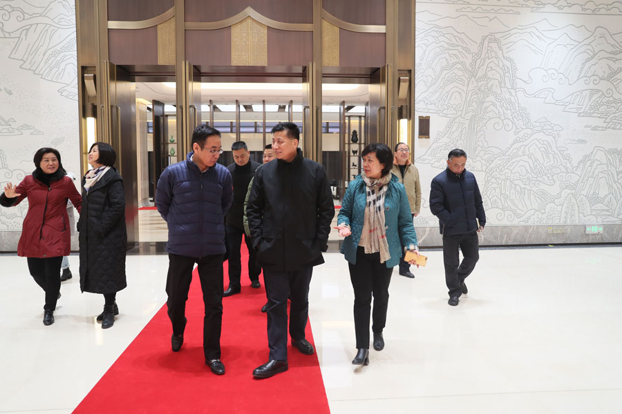 刘誓保考察九游体育 要求加强场馆赛后利用(图1)
