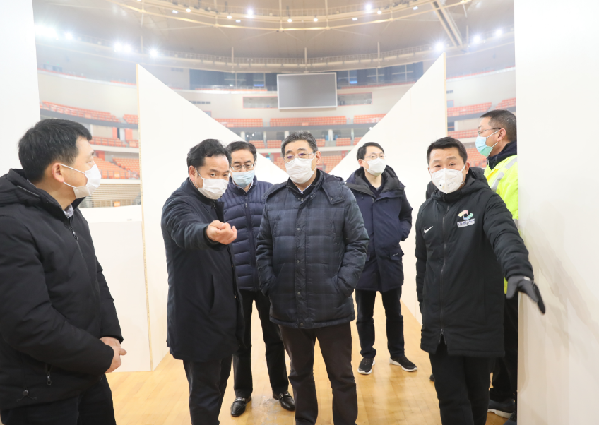 日夜赶织生命之网 九游体育“方舱医院”建设完成 彭浩要求同时间赛跑与病魔较量(图7)