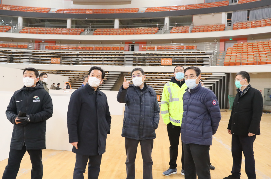 日夜赶织生命之网 九游体育“方舱医院”建设完成 彭浩要求同时间赛跑与病魔较量