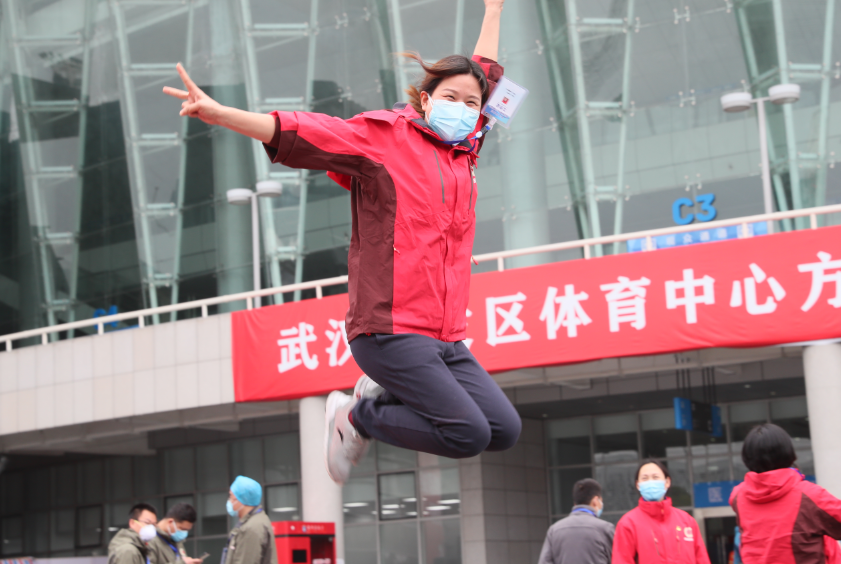 武汉开发区九游体育方舱医院休舱(图8)